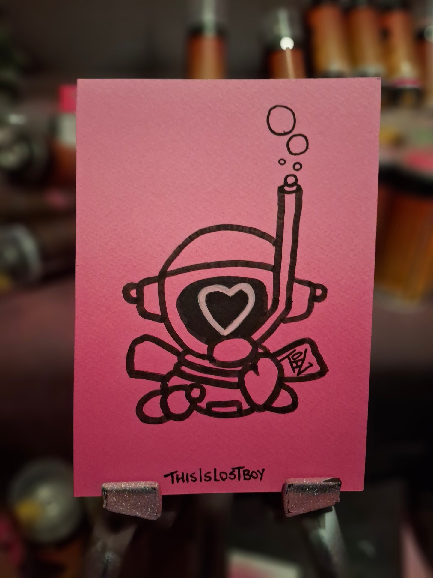 Teeny Postcard Drawings - Limited Edition 50